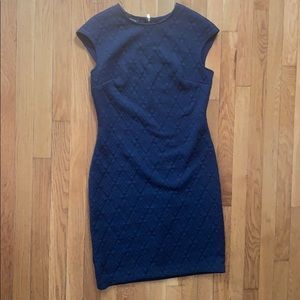 Textured Donna Morgan Work Dress